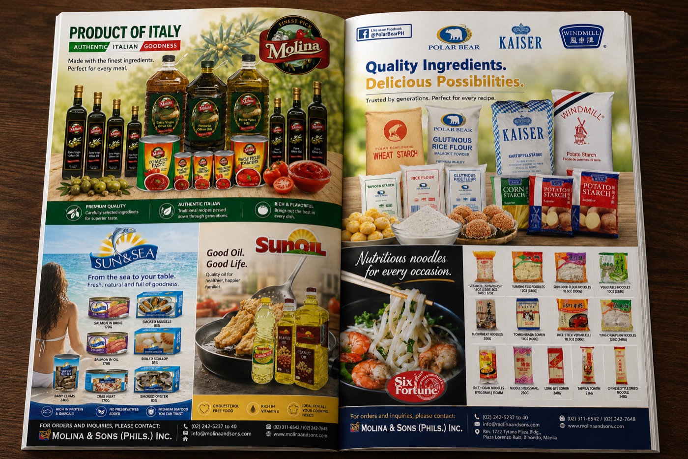 Molina Magazine Ad — Print design