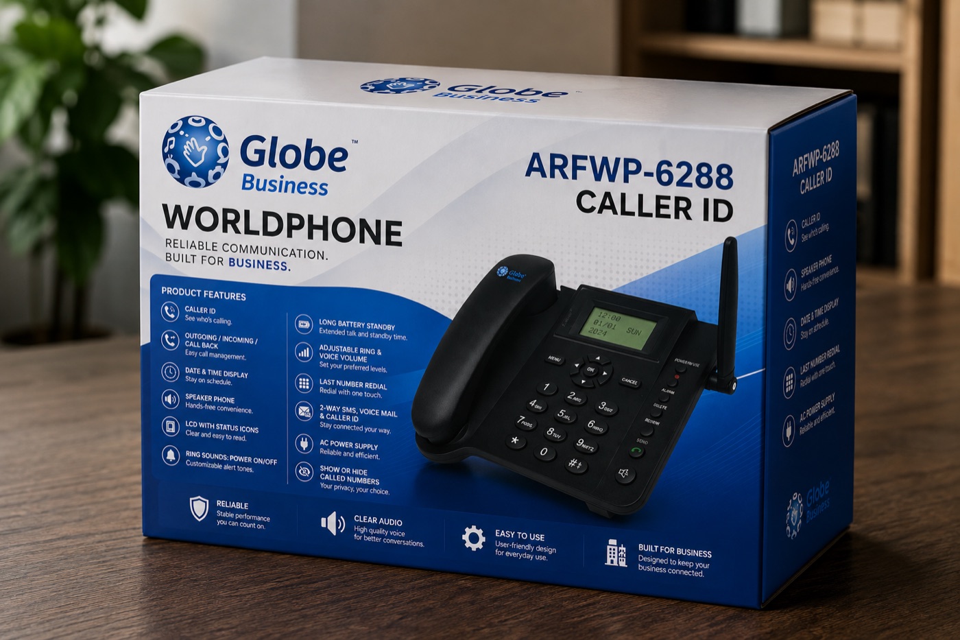 Seatel Phone Packaging Mockup Concept — Concept Design design